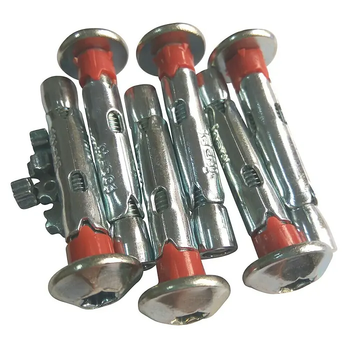 Kit de fijación - 6 ud., Apto para: Vallas de parking