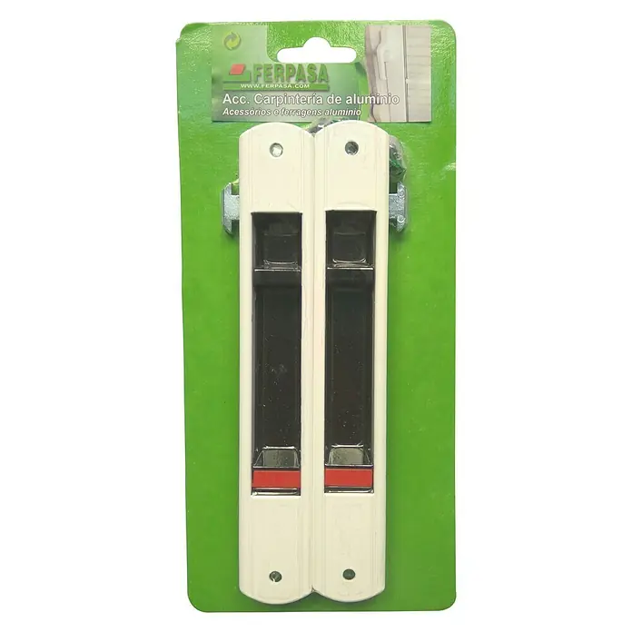Cerradura para puertas y ventanas 81075 - Blanco