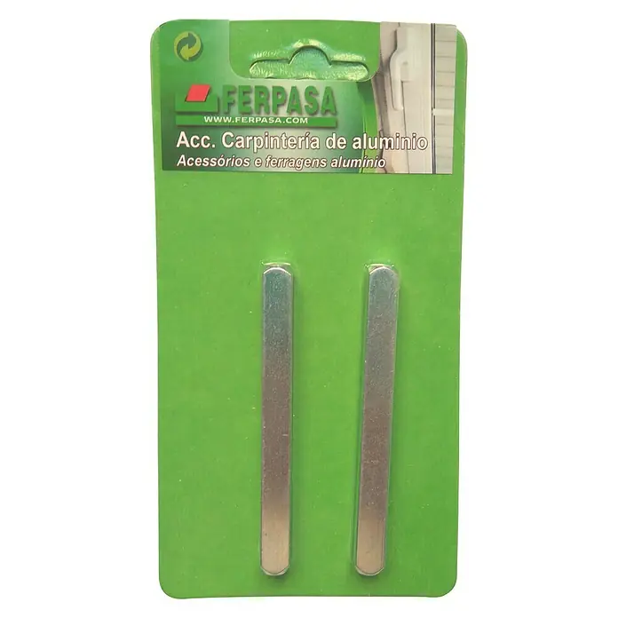 Pasador cuadrado centrado - L x An x Al: 84 x 8 x 8 mm