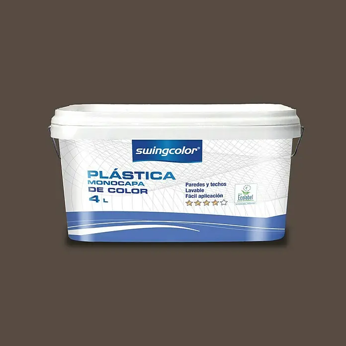 swingcolor Pintura para paredes - Cacao, 4 l, Mate