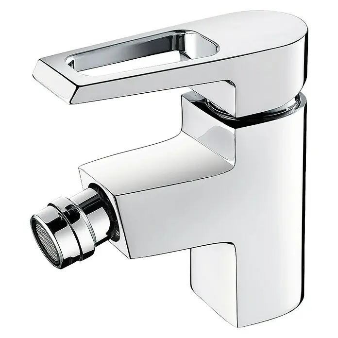 Cosmobath Durham Grifo monomando de bidé - Cromo, Brillante