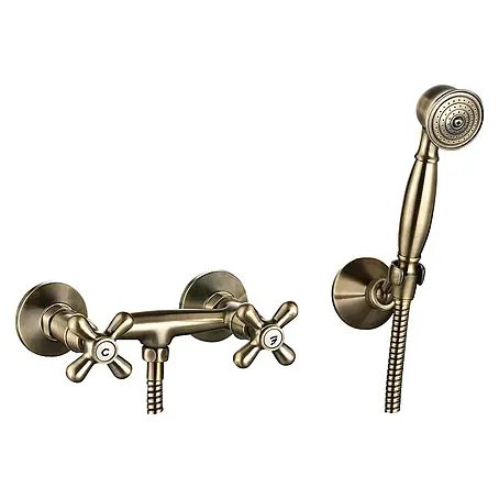 Rousseau Retrosol Grifo de ducha bimando