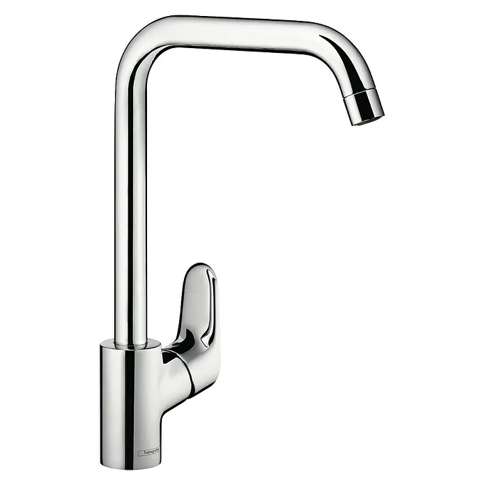 Hansgrohe Ecos Grifo de cocina L - Cromo, Brillante, Caño alto