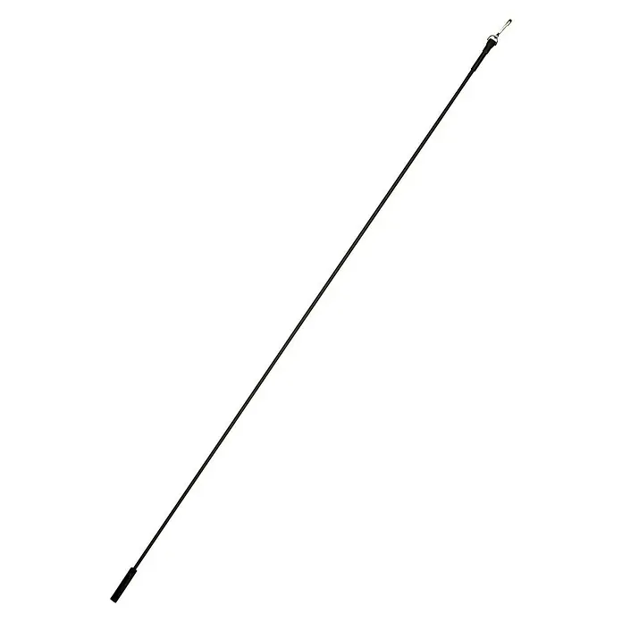 Tirador para muebles de aluminio negro - Tipo de tirador del mueble: Barra, L x An x Al: 1.030 x 50 x 50 mm