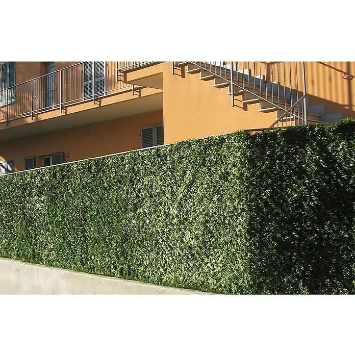 Ocultación Seto artificial Extra - Verde, Verde oscuro, L x Al: 3 x 1,5 m