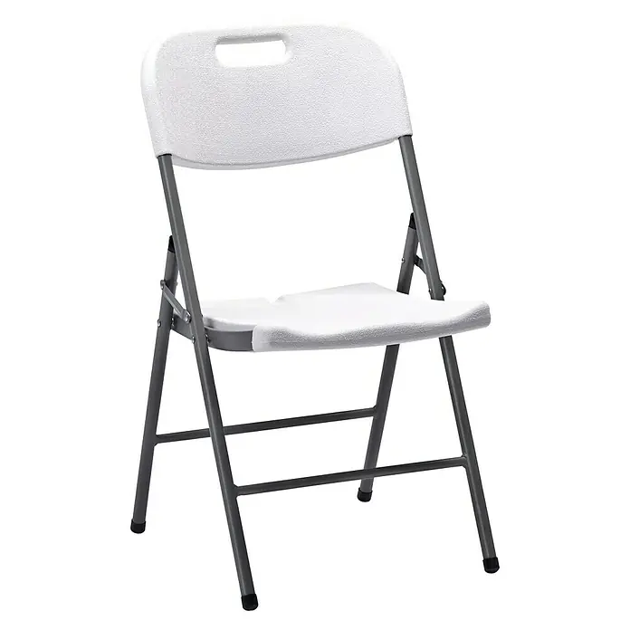 Silla plegable SZ-53 - Ancho: 49 cm, Blanco roto