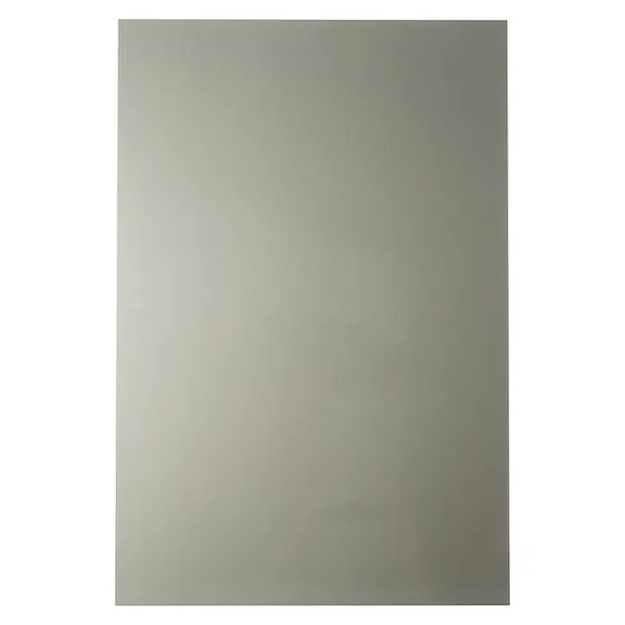 Panel de aluminio y composite Negro Plateado - 120 cm x 80 cm x 3 mm, Aluminio, Negro/Plateado