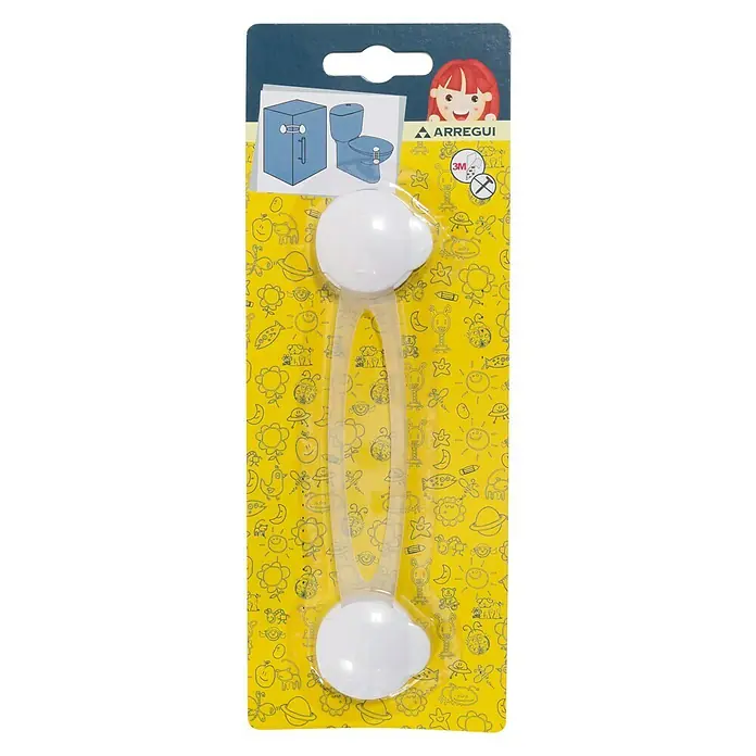 Arregui Cierre para muebles A-1044070 - L x An: 16 x 3,8 cm, Blanco