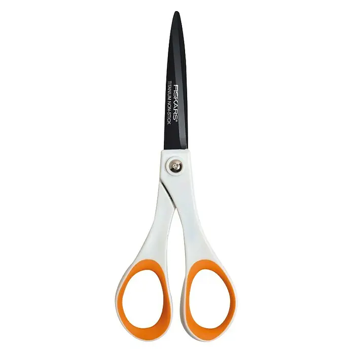 Fiskars Tijeras de titanio antiadhesivas - Largo: 18 cm