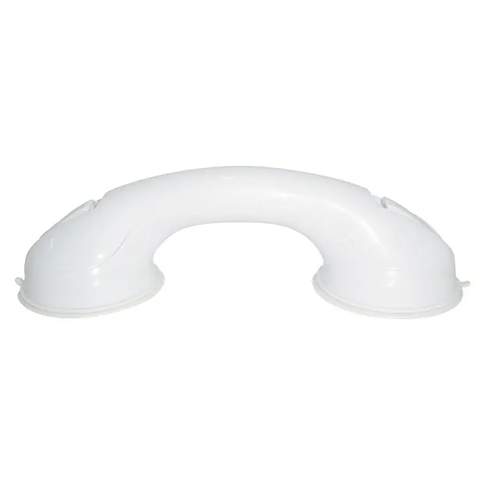 CM Baños Asidero de baño con ventosa - Ancho: 30,5 cm, Blanco