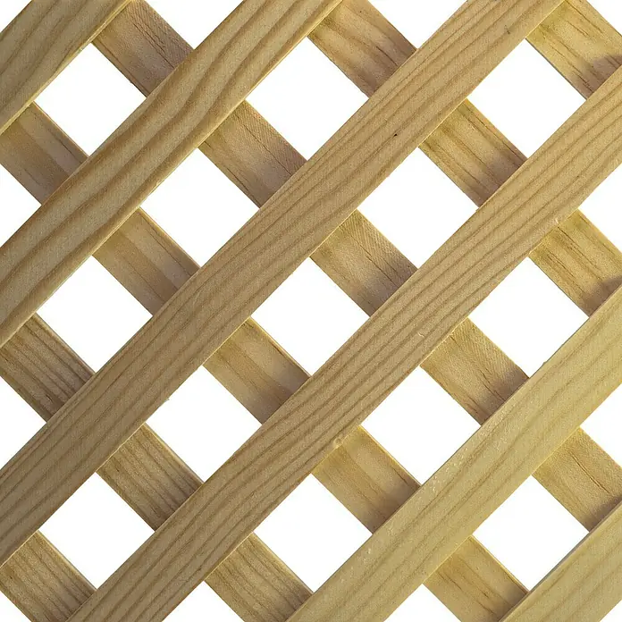 Celosía de madera D12 Clásica - 85 x 218 cm