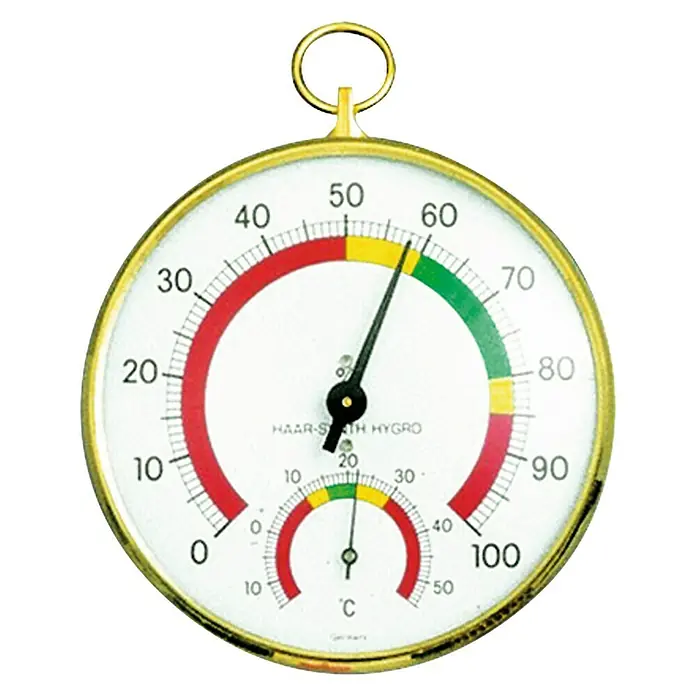 TFA Dostmann Termo-higrómetro para invernadero - Temperatura y la humedad interior