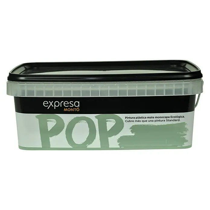 Montó Pop Pintura para paredes - Wasabi, 2,5 l, Mate
