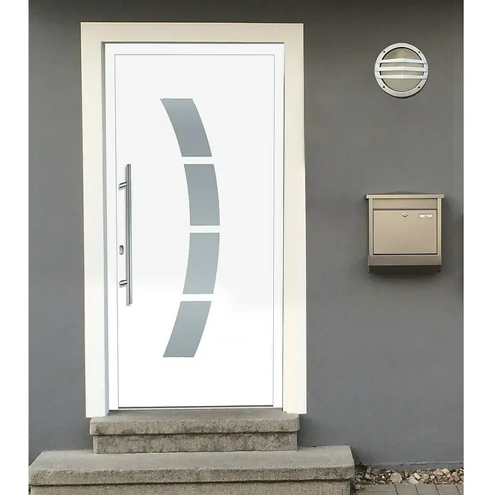 Solid Elements Aluminiumhaustür KA-107 - 110 x 210 cm, DIN Anschlag: Links - Stimmungsaufnahme
