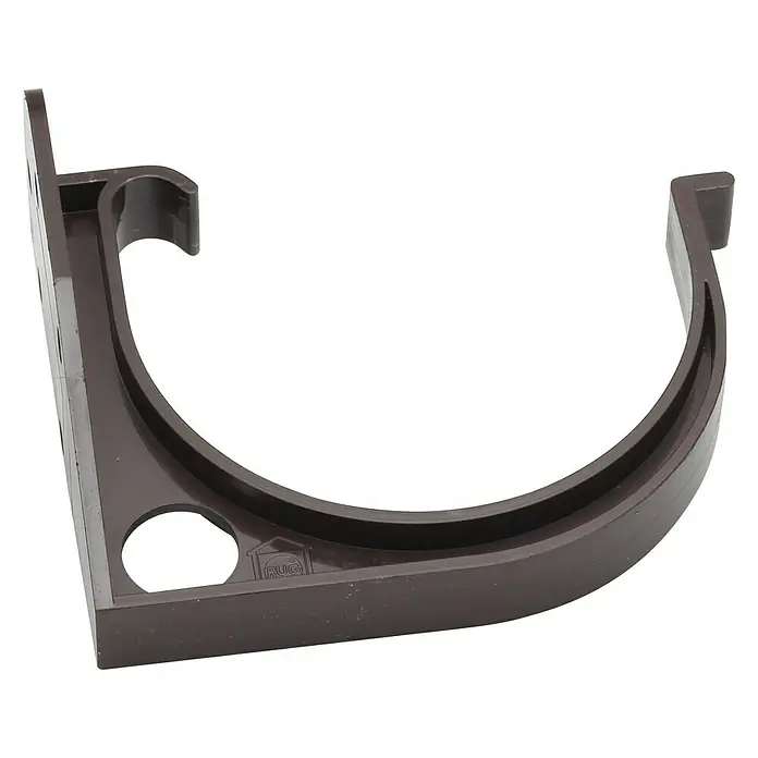 FunkeGruppe Dachrinnenhalter - Nennweite: 75 mm, Kunststoff, Braun