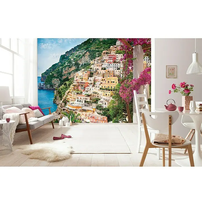 Komar Into Illusions Foto tapeta Positano - 4 -dij., Š x V: 368 x 248 cm, Flis - Detaljan prikaz