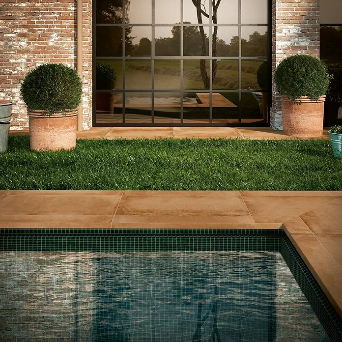 Esterno 20 T by Palazzo Pločica za terasu Maremma - 50 x 100 x 2 cm, Cotto, Mat - Živopisni prikaz