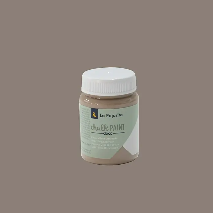 La Pajarita Pintura de tiza Chalk Paint - Toffee, 75 ml, Mate - Vista frontal