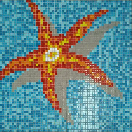 Mosaikfliese Seestar GM K39P