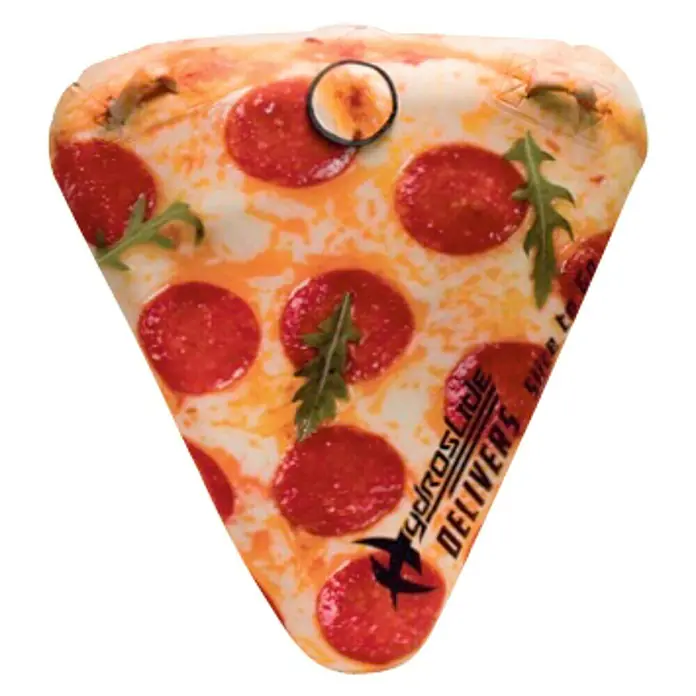 Funtube Triángulo de pizza - 142 x 134 cm, Apto para: 1 persona