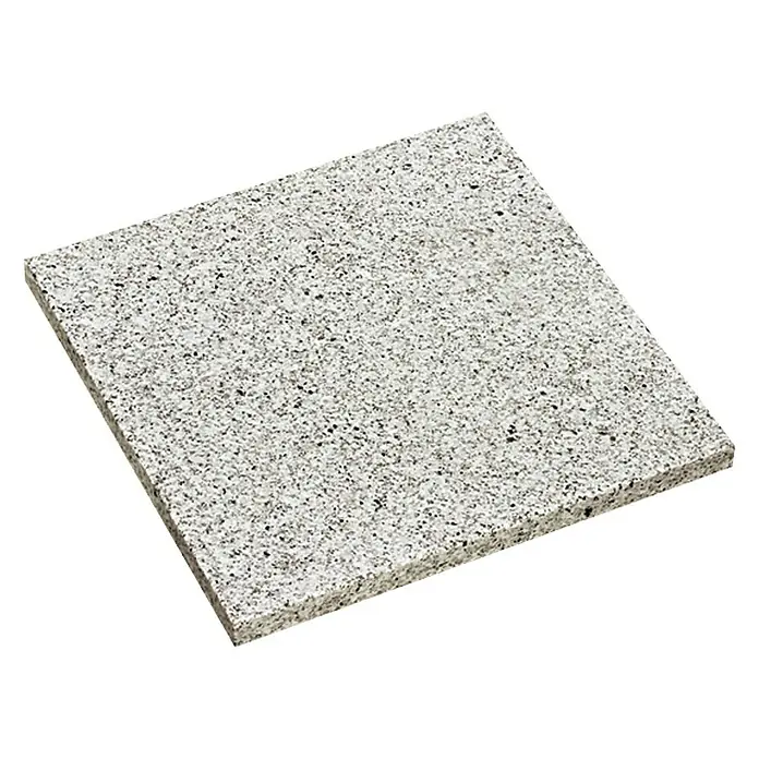 Terrassenplatte G 603 - Hellgrau, 30 x 30 x 2 cm, Granit