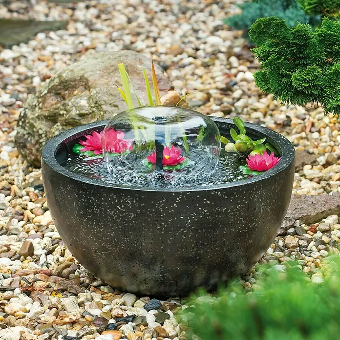Ubbink Hochteich Mini-Teichset I - Ø x H: 55 x 30 cm - Stimmungsaufnahme