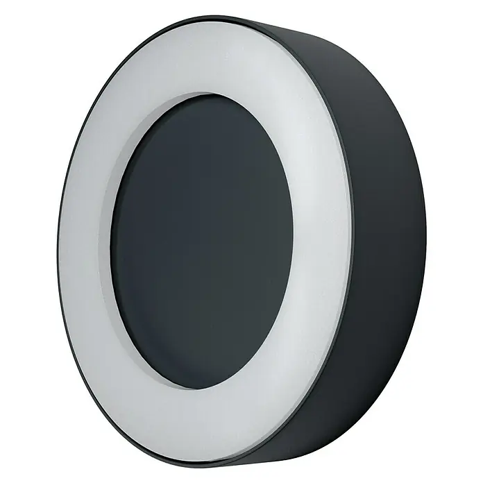 Osram Endura Style LED-Außenwandleuchte Ring - 13 W, Dunkelgrau, IP44 - Rechte Seitenansicht