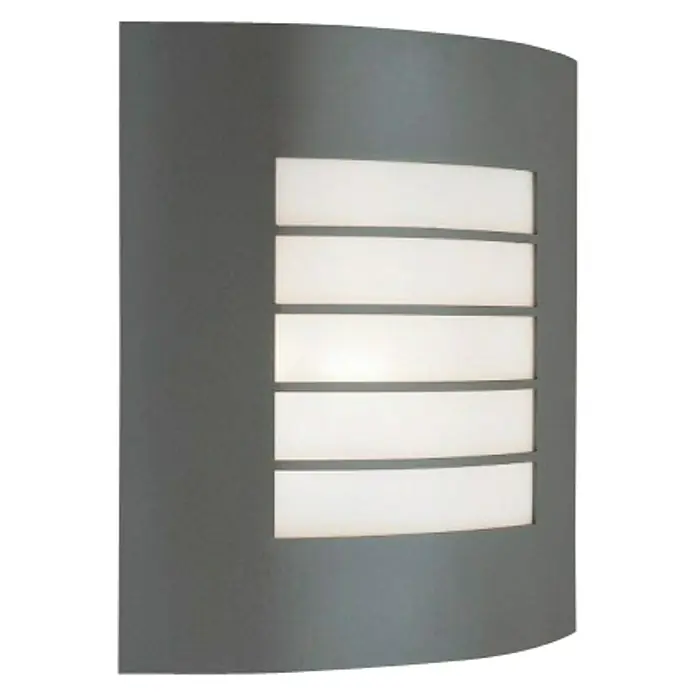 Philips Aplique exterior Oslo - 60 W, 11 x 14 x 19 cm, Antracita/Blanco, IP44