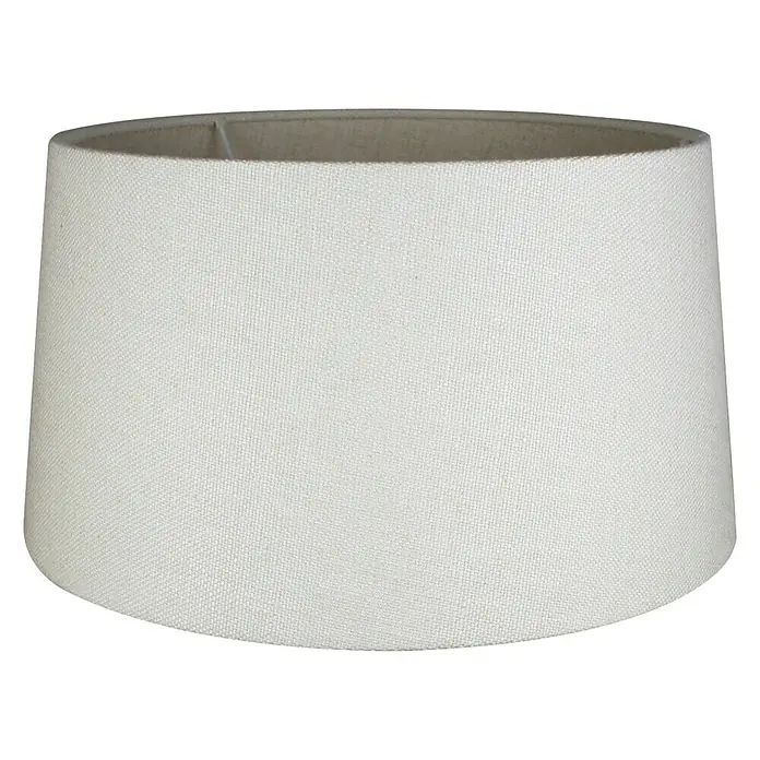 Home Sweet Home Lampenschirm Melrose - Ø x H: 35 x 19 cm, Warm White, Stoff, Rund