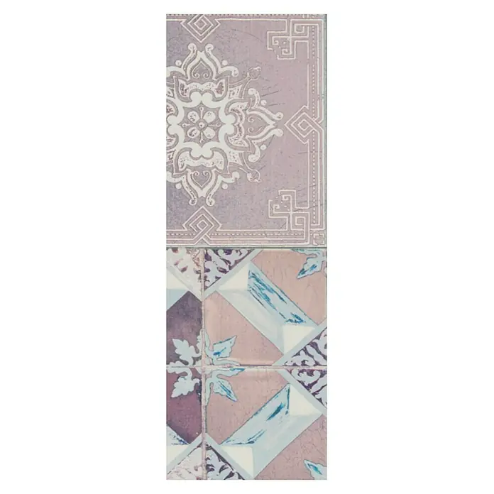 Laminat Portogallo Rose - 1.286 x 160 x 8 mm, Fliesenoptik - Ansicht von oben
