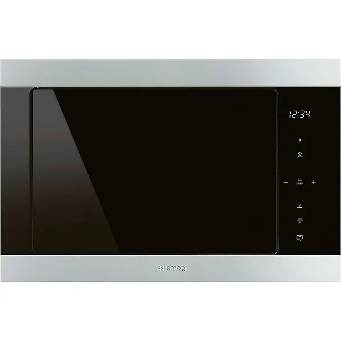 Smeg Microondas empotrado integrado FMI325X - 1.000 W, Volumen: 26 l