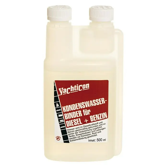 Yachticon Condensador de agua para combustible - 500 ml - Vista frontal