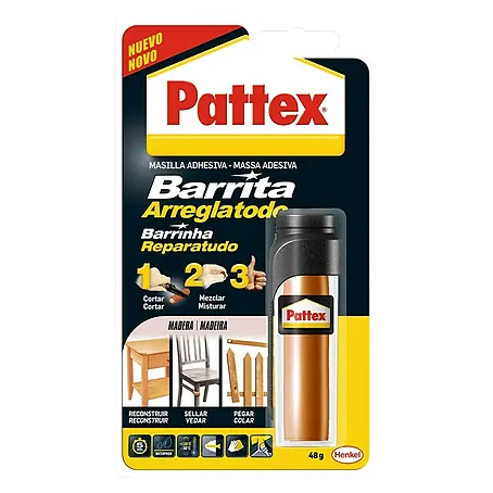 Pattex  Masilla epoxi madera Arreglatodo