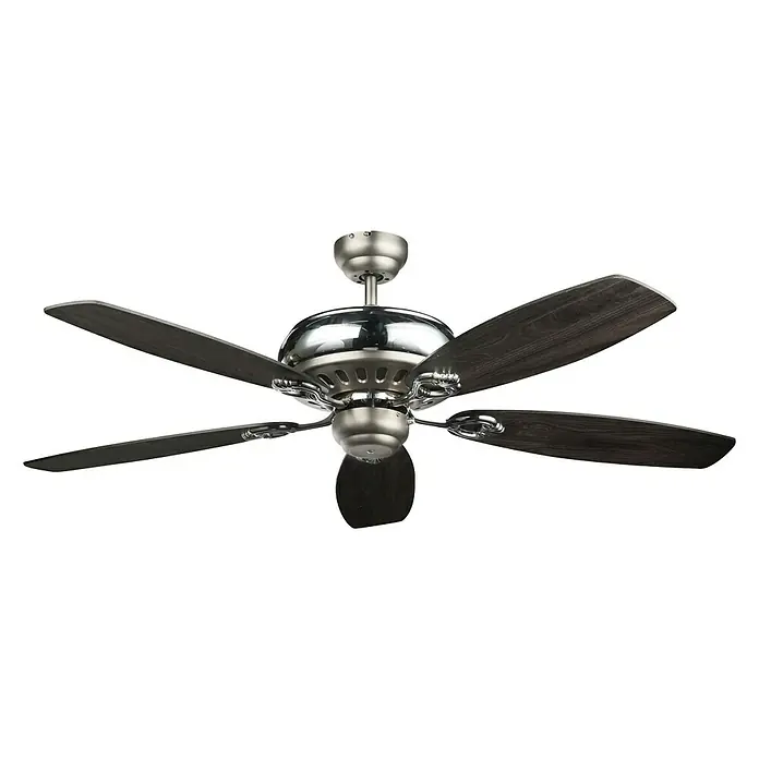 Proklima Stropni ventilator - 132 cm, Smeđe boje, 60 W - Pogled sprijeda