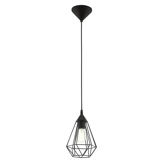 Eglo Tarbes Pendelleuchte rund - Höhe: 110 cm, Durchmesser: 175 mm