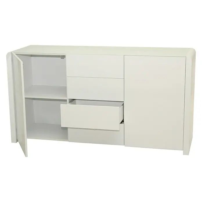 Phönix Atlanta Sideboard - L x B x H: 45 x 150,1 x 78,8 cm, Weiß - Anwendungsbeispiel