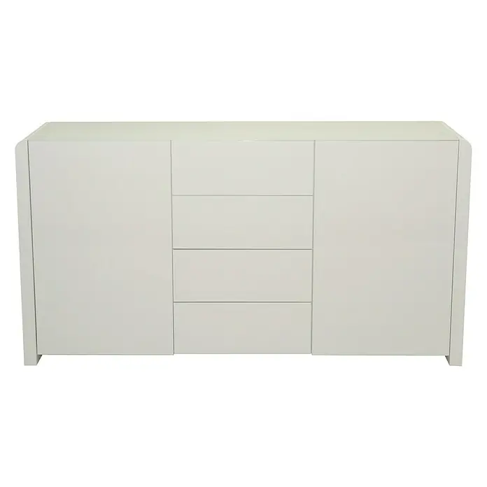 Phönix Atlanta Sideboard - L x B x H: 45 x 150,1 x 78,8 cm, Weiß - Vorderansicht