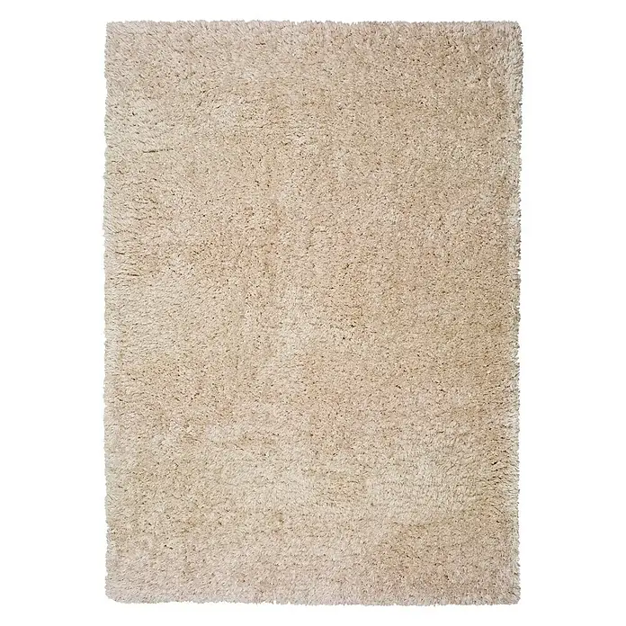 Alfombra Floki - Beige, 200 x 140 cm, 100% poliéster