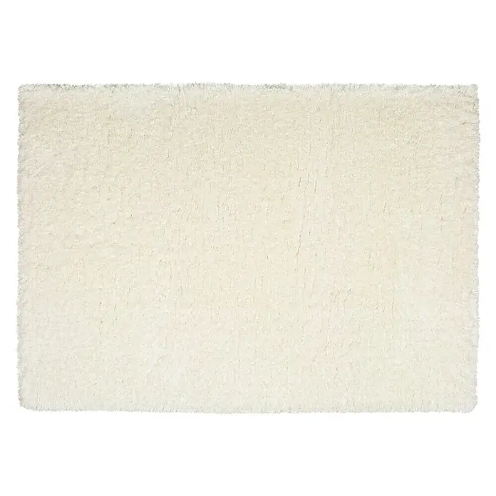 Alfombra Floki - Blanco, 120 x 60 cm, 100% poliéster