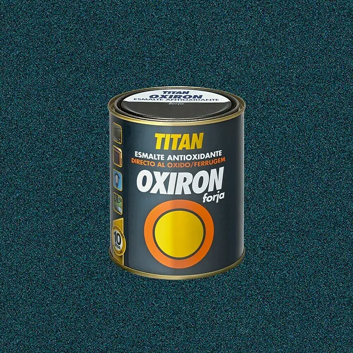 Oxiron Esmalte para metal - Azul, 750 ml, Efecto forja