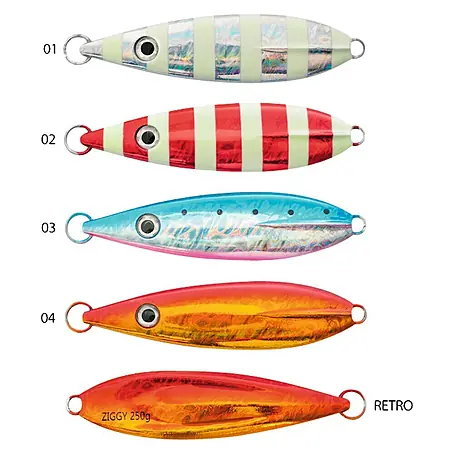 Tubertini  Señuelo de pesca Ziggy Jig 04