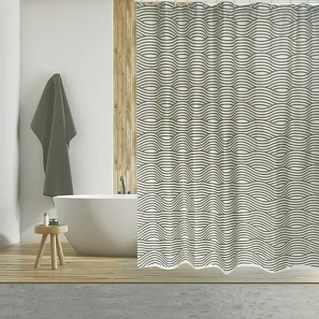 Venus  Cortina de baño textil Wave