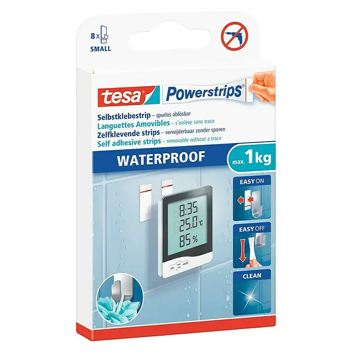 Tesa Powerstrips Selbstklebestrip Small - 8 Stk.