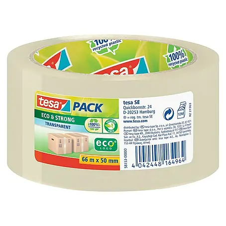 Tesa Pack Paketklebeband Eco & Strong