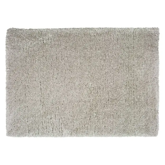 Alfombra Floki - Plata, 120 x 60 cm, 100% poliéster
