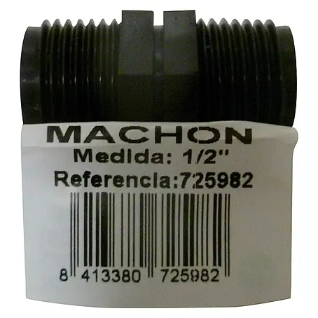 Machón roscado M-M