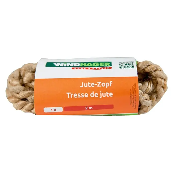 Windhager Jutezopf - Natur, Ø x L: 12 mm x 2 m