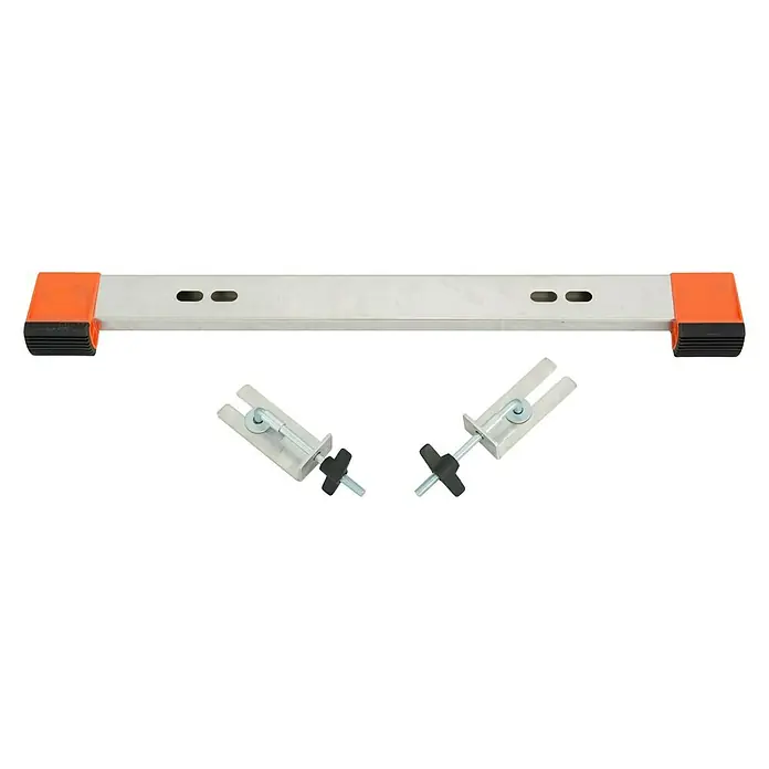 Krause Traverse - Geeignet für: Holmquerschnitt 64 x 25 mm bis 97 x 25 mm, Aluminium - Vorderansicht