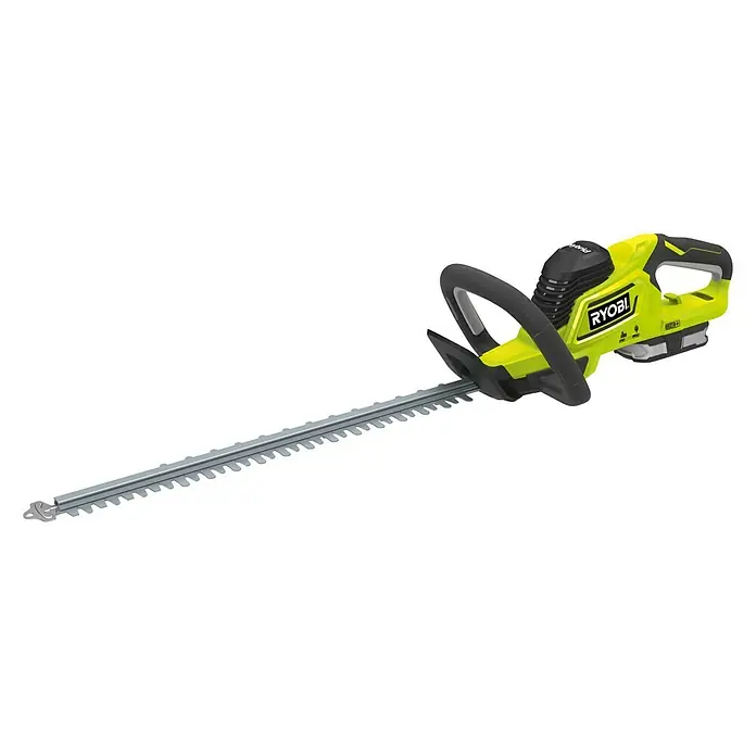 Ryobi ONE+ Hybrid-Heckenschneider RHT1850H25HS - 18 V, Li-Ionen, 2,5 Ah, 1 Akku - Diagonale Ansicht
