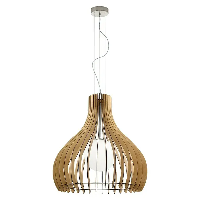 Eglo Pendelleuchte rund Tindori - Ø x H: 1.500 mm x 480 cm - Vorderansicht